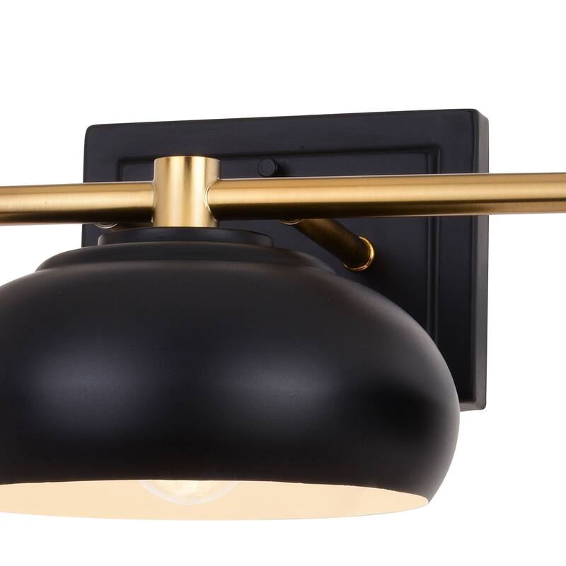 Belmont Mid Century Modern Dome Bathroom Wall Sconce Light Fixture