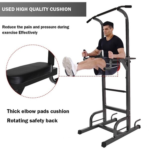 Power Tower Workout For Home Gym Strength Training Fitness