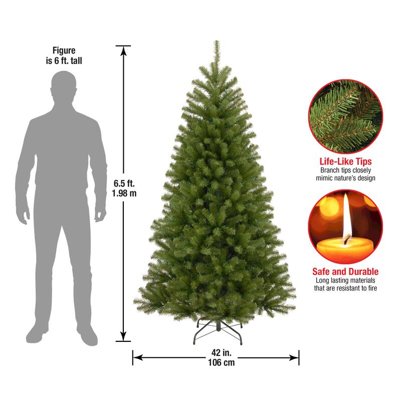 National Tree Company 6.5 ft. North Valley Spruce Tree - 6.5 Foot