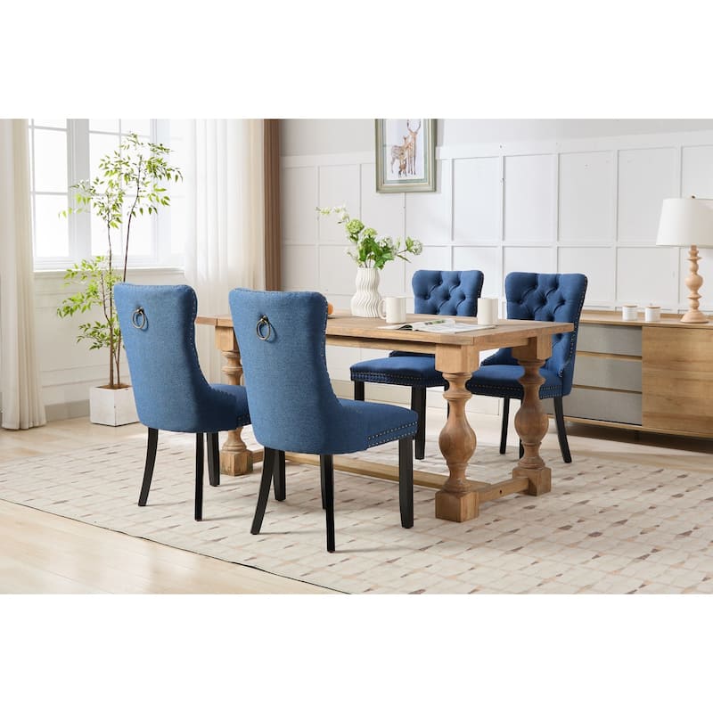 Upholstery Dining Chairs Set of 2