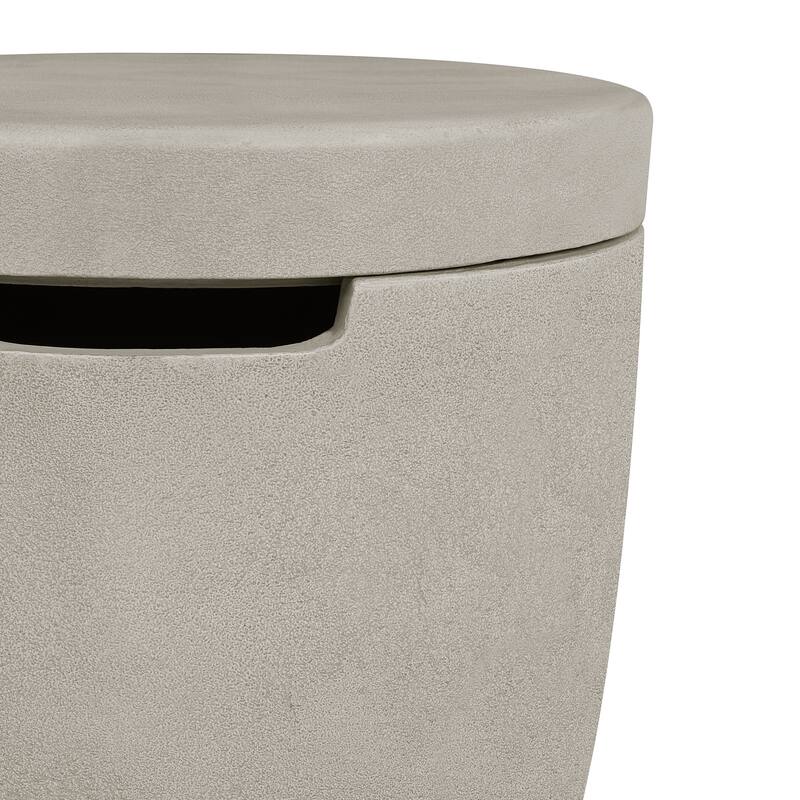 Alta Propane Tank Cover in Fog by Jensen Co - 20 x 20 x 19.5 - 20 x 20 x 19.5
