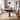 34" Modern Square Dining Table, Small Sintered Stone Kitchen Table with Wooden Legs & Accents for 2
