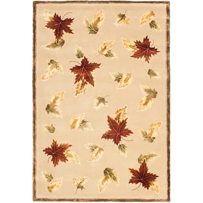 SAFAVIEH Handmade French Tapis Eirika Shabby Chic Oriental Wool