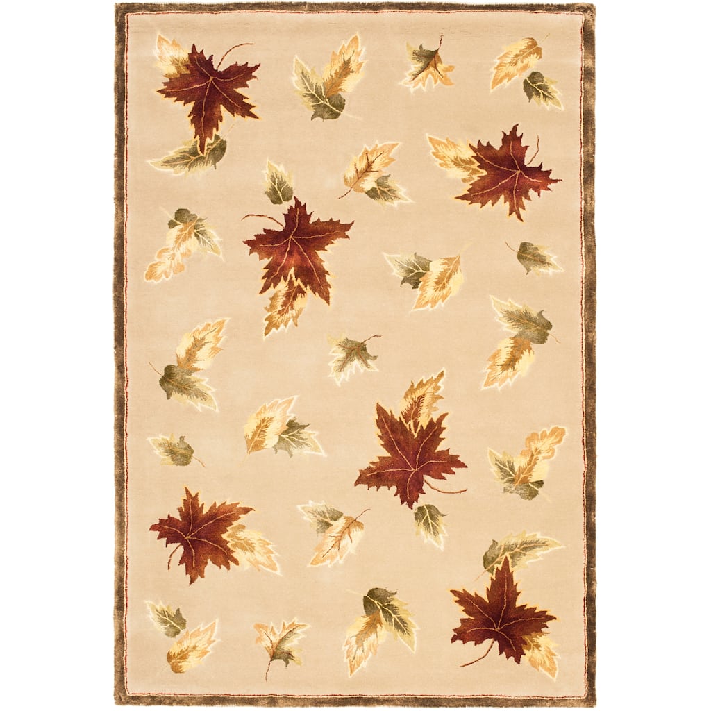 SAFAVIEH Handmade French Tapis Eirika Shabby Chic Oriental Wool