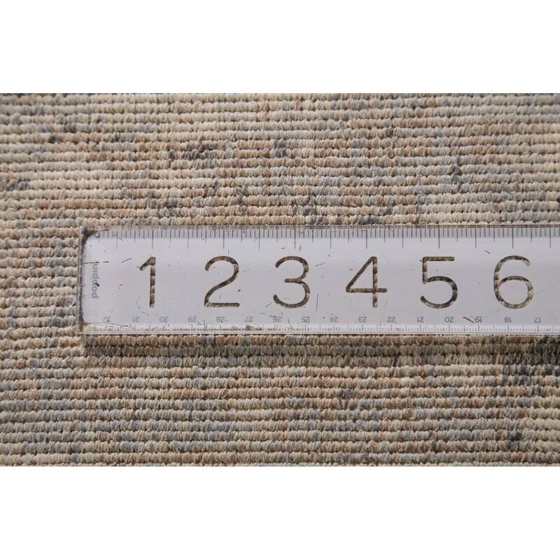 All-Over Abstract Area Rug Handmade Wool Carpet - 5'4"x 7'8"