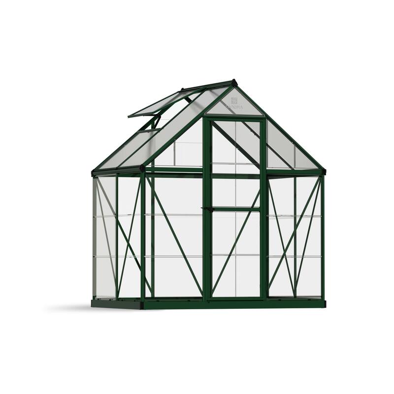 Hybrid 6 ft. Green/Clear DIY Greenhouse Kit