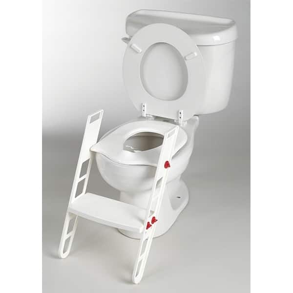 slide 2 of 3, Freedom Trainer, Folding Toilet Seat Reducer and Step Ladder