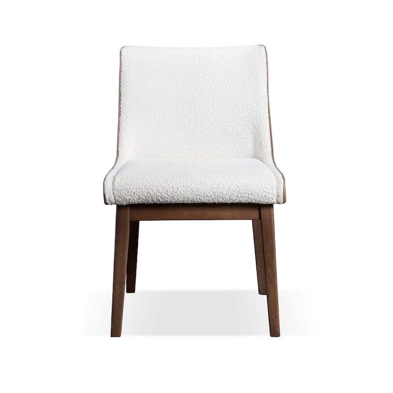 Furniture of America Beau III Mid-century 2-Pack Wingback Dining Chair Set