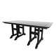 preview thumbnail 13 of 49, Laguna Hdpe All Weather Outdoor Patio 71" Rectangular Dining Table