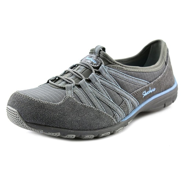 Skechers Conversations-Holding Aces Women Round Toe Synthetic Gray Walking Shoe