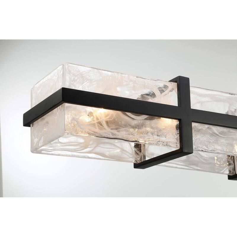 Minka Lavery 3618 Cloud Break 12 Light 60" Wide Linear Chandelier