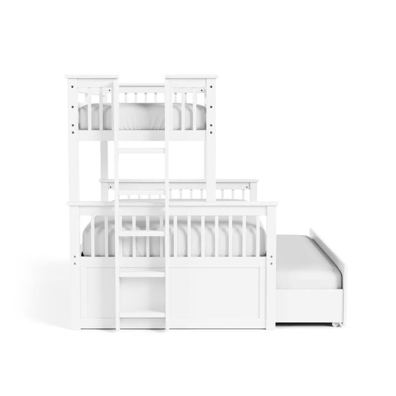 Rola Mission Solid Wood Detachable Bunk Bed by Furniture of America