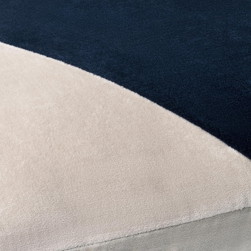 Artistic Weavers Deveron Cotton Velvet Wave Throw Pillow