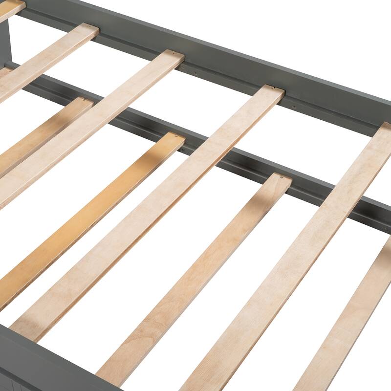 Twin Over Twin Solid Wood Bunk Bed