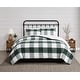 preview thumbnail 3 of 13, Cannon Cozy Buffalo Check Comforter Set Green - King - 3 Piece