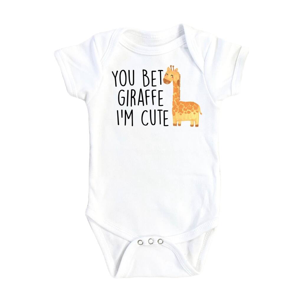 Giraffe - Baby Boy Girl Clothes Infant Bodysuit Funny Cute Newborn