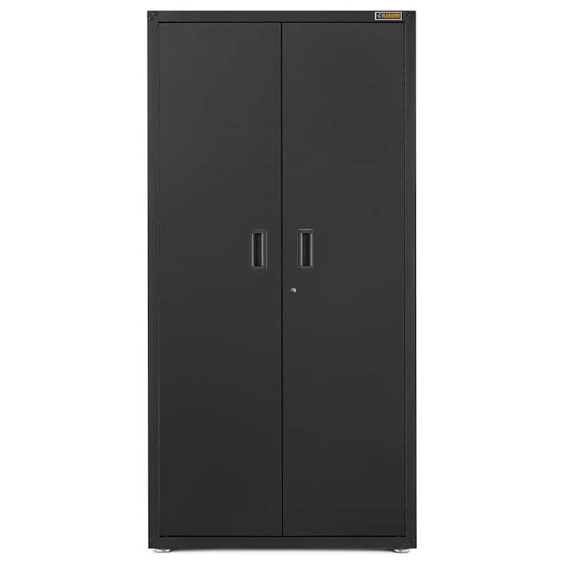 Gladiator GarageWorks, Ready-to-Assemble Large GearBox Cabinet - Hammered Granite/Hammered Granite