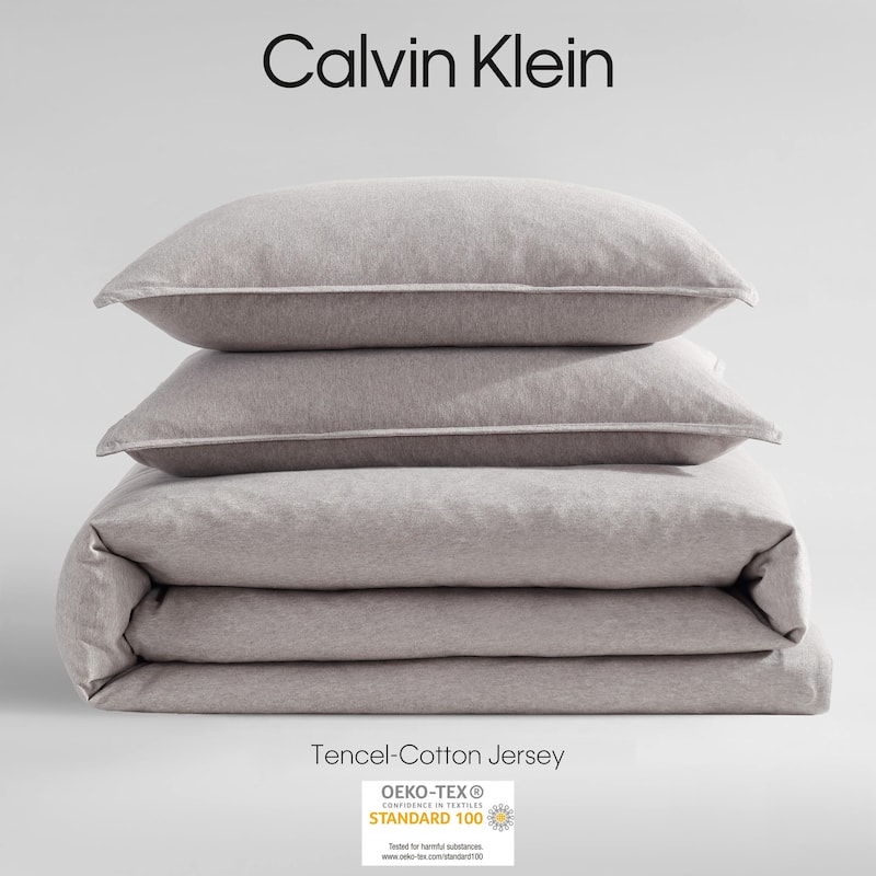 Calvin Klein Modern Cotton Melange Solid Comforter Set