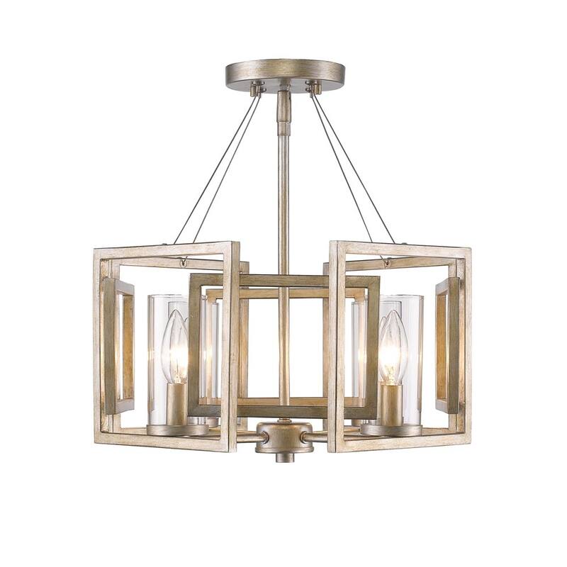 Golden Lighting Marco Semi-Flush Light Fixture
