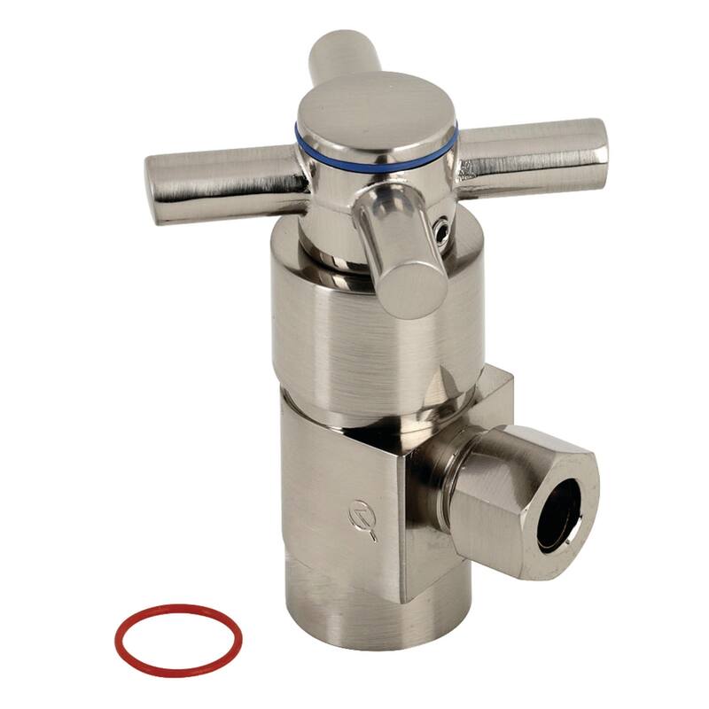 Kingston Brass Concord 2-7/8" High Quarter Turn Ceramic Disc Cartridge - Brushed Nickel