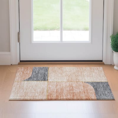 Premium Washable Super Soft Contemporary Deco Mayfield Rug