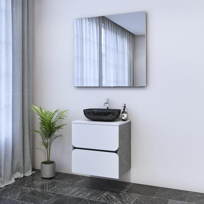 Azurro 2S 60 Floating Bathroom Vanity (24" Width)