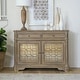 preview thumbnail 1 of 11, Magnolia Manor Mirrored Buffet Weathered Bisque