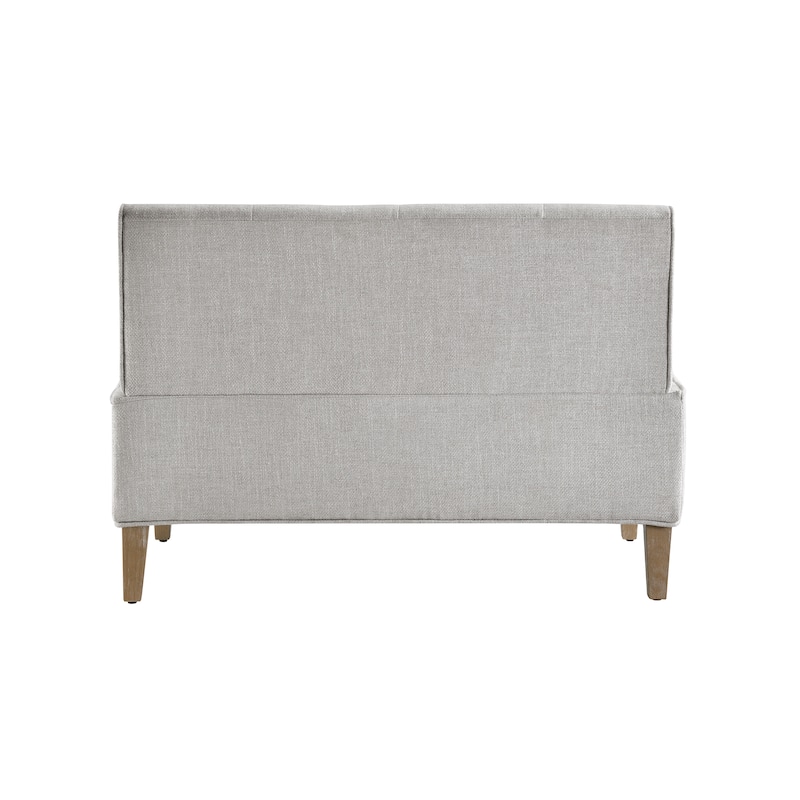 Allard Upholstered/Faux Leather Modern Farmhouse Nook Bench
