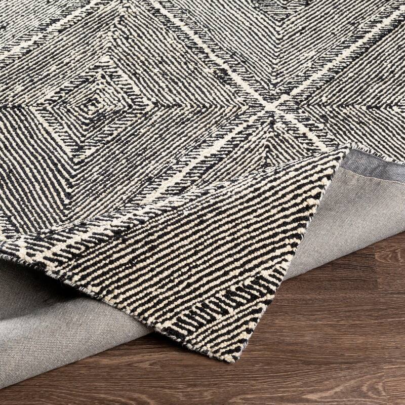 Livabliss Manu Handmade Wool Farmhouse Area Rug
