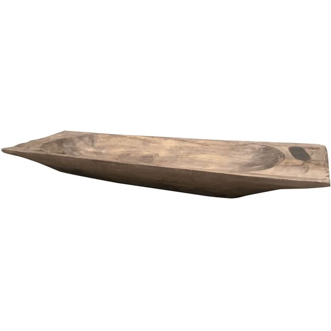 Uttermost Dough Tray 30" Wide Iron and Wood Decorative Tray