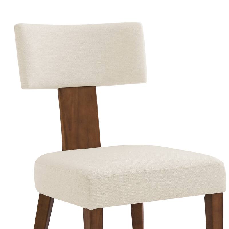 With Curved Backrest (2/4/6-Piece Set) Upholstered Dining Chairs - 19.1"D x 19.4"W x 33.6"H