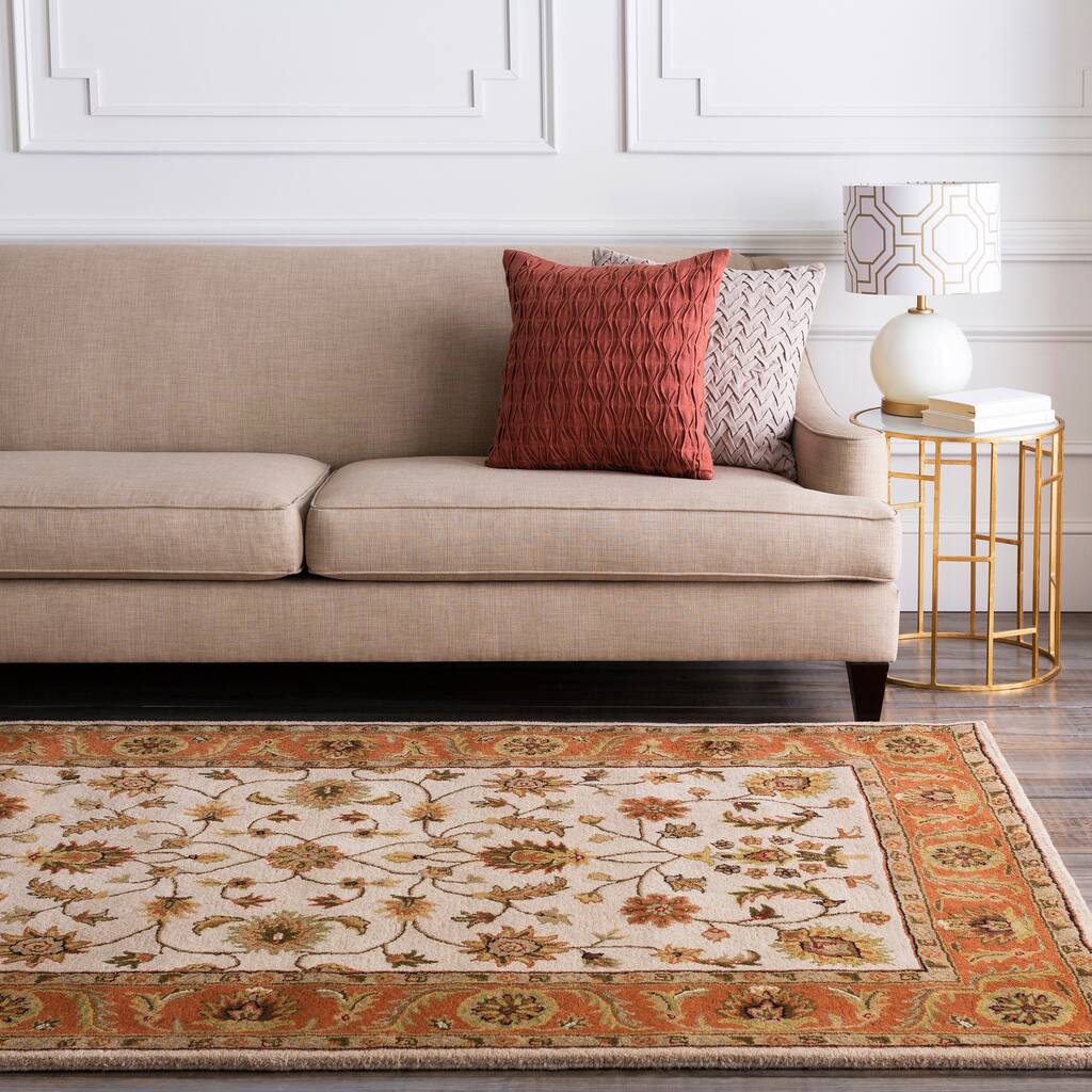Hand-tufted Arlesey Wool Area Rug - 10' x 14' - 10' x 14'