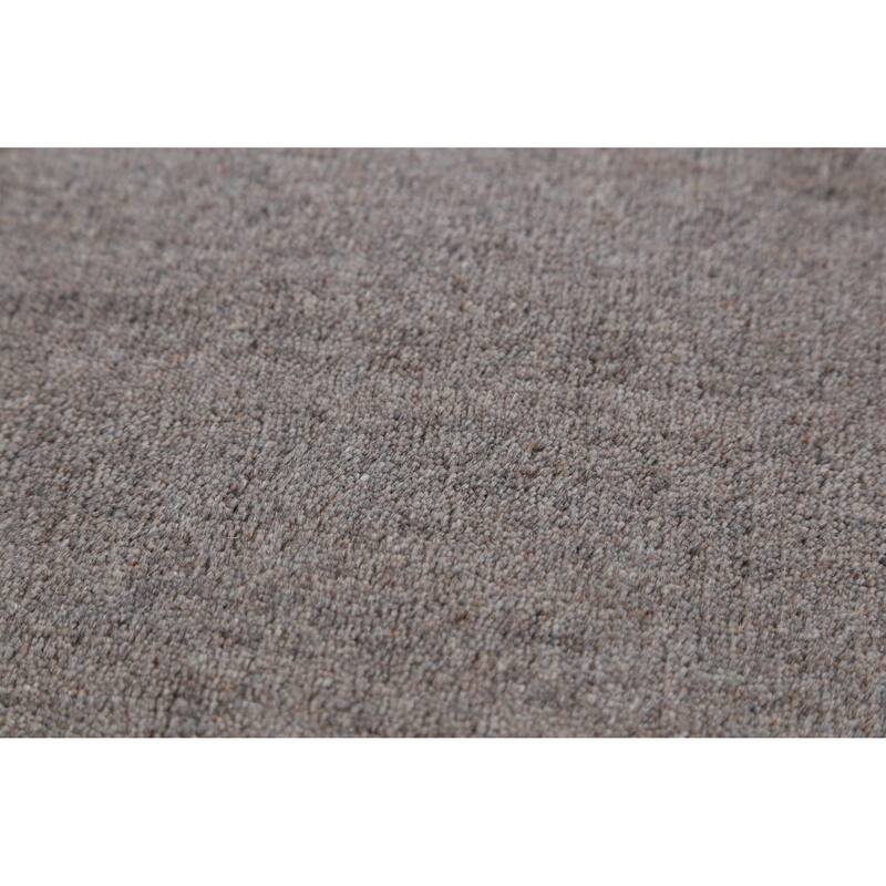 Tribal Gabbeh Indian Area Rug Hand-Knotted Contemporary Wool Carpet - 8'11" x 12'1"