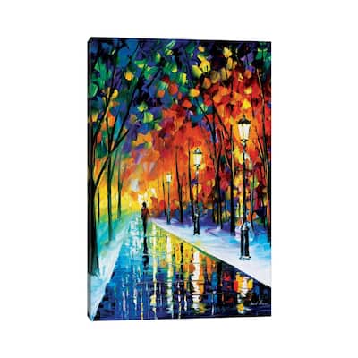iCanvas "Frozen Path" by Leonid Afremov Canvas Print