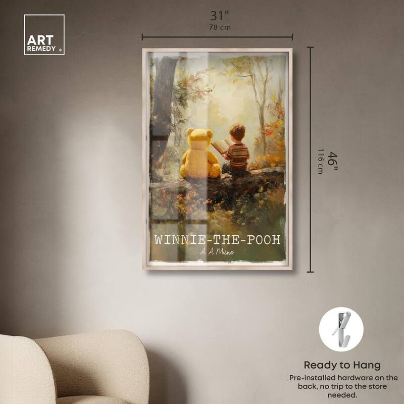 Classic Winnie the Pooh Shadowbox by Art Remedy