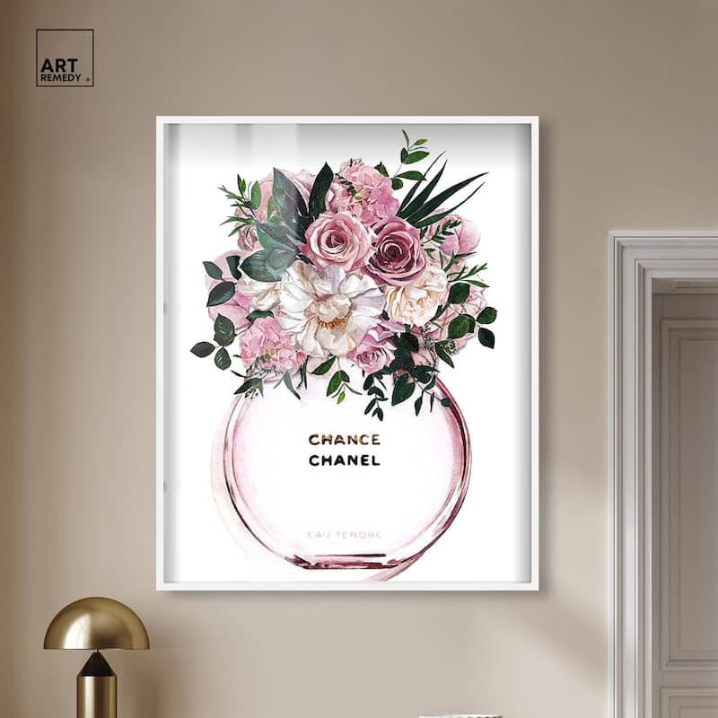 Floral Chance Fragrance Shadowbox by Art Remedy