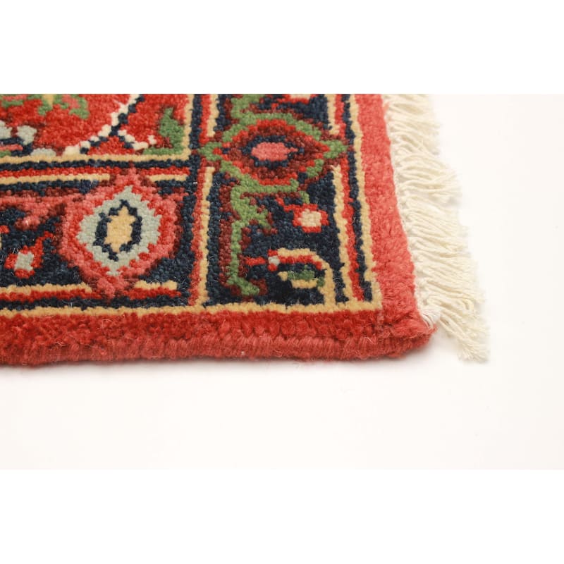 ECARPETGALLERY Hand-knotted Serapi Heritage Red Wool Rug - 2'7 x 5'10