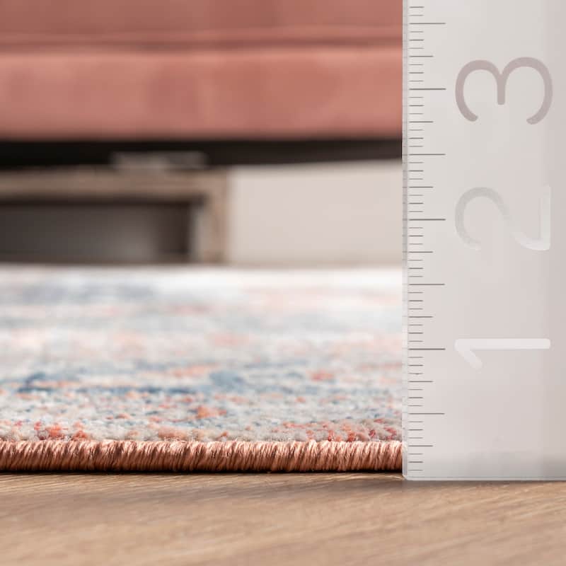Nuloom Westlyn Faded Medallion Area Rug