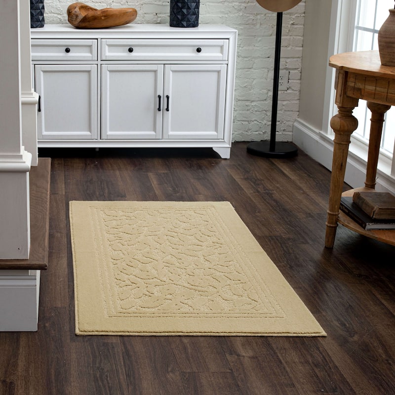 Mohawk Home Wellington Botanical Machine Washable Area Rug