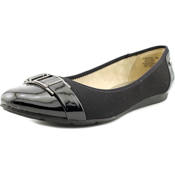 anne klein sport black flats