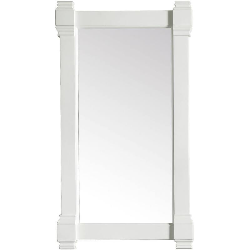 James Martin Vanities Brittany 39-3/16" x 21-5/8" Framed Bathroom - Bright White