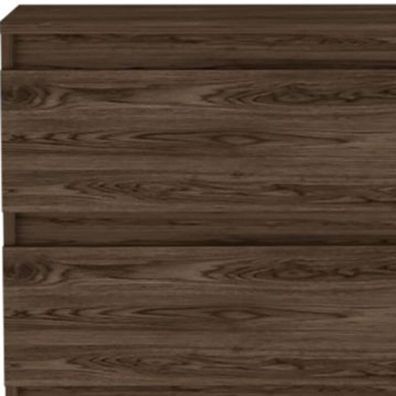 2 Drawer Vertical Chest with Mirror and Jewelry Box Storage