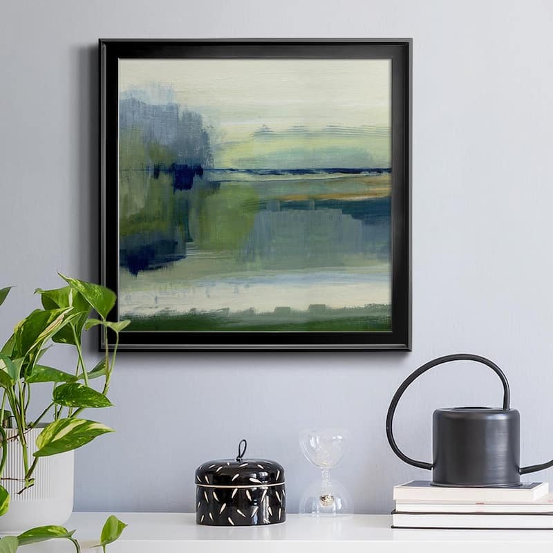 Glistening Meadow Detail I-Premium Framed Canvas - Ready to Hang