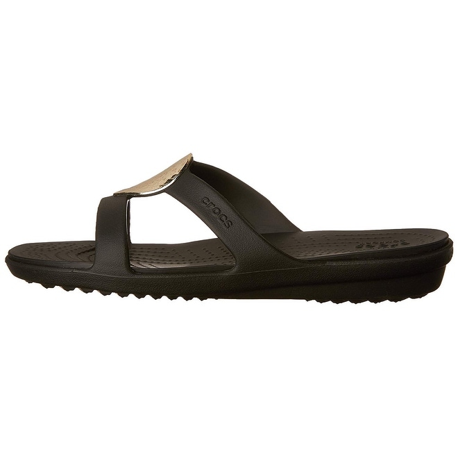crocs sanrah embellished sandal