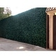 preview thumbnail 6 of 8, Artificial Green Foliage UV-protected for Outdoor Decor (Set of 4)