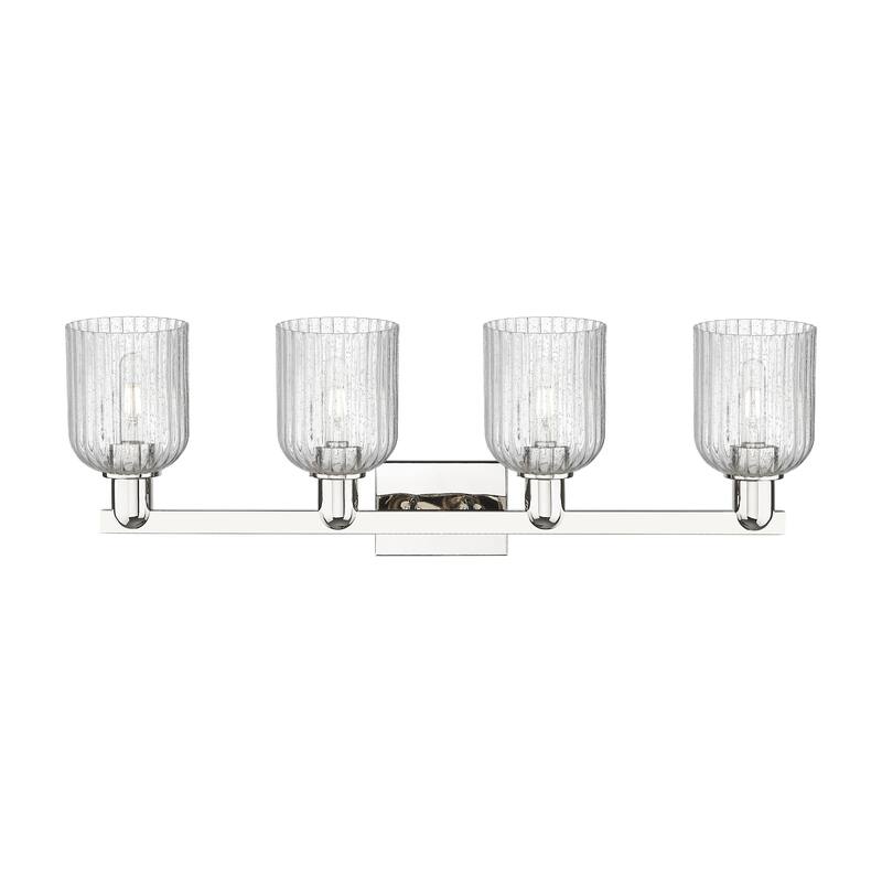 Innovations Lighting Downtown Urban - Bridal Veil - 4 Light 32" Bath Vanity Light
