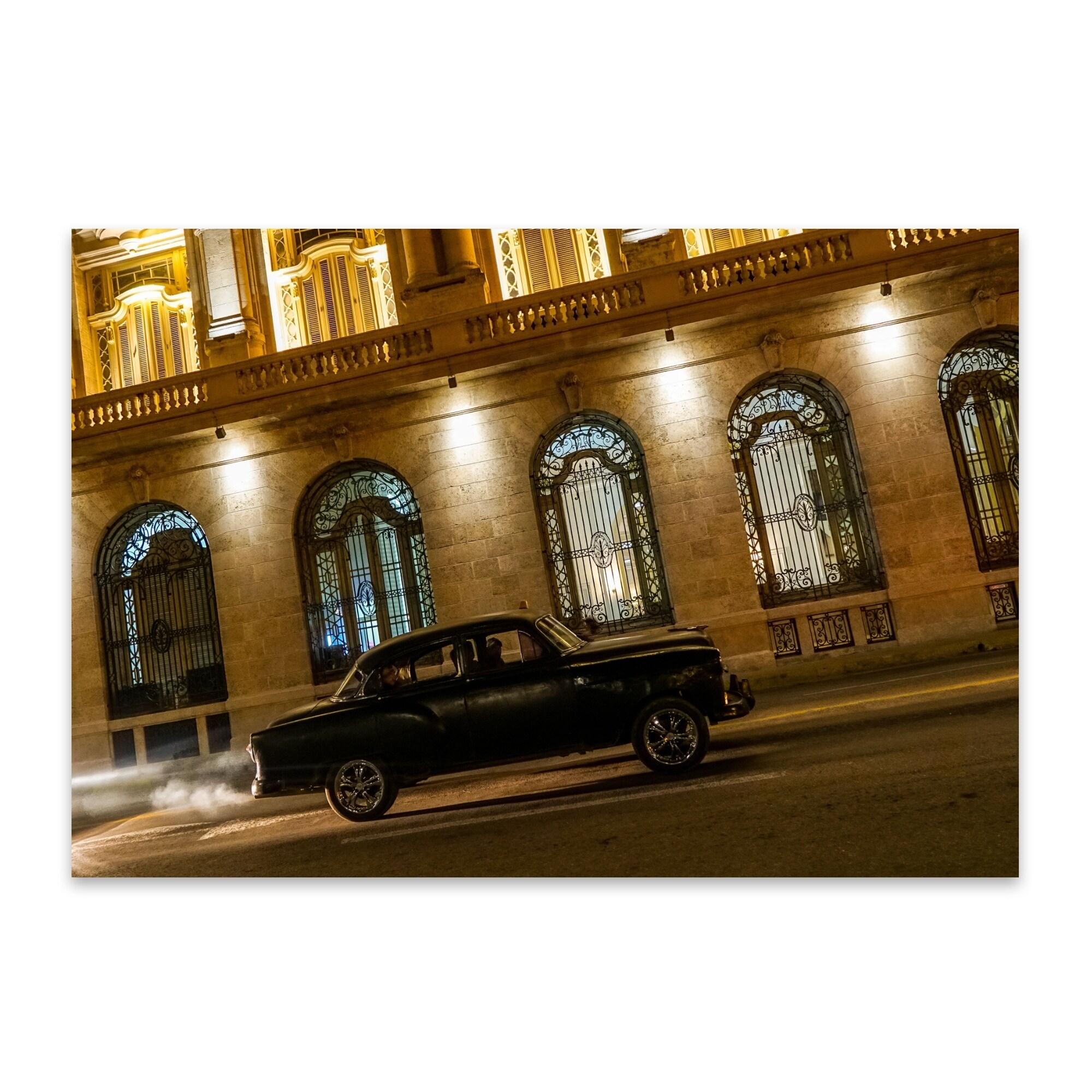 Shop Building Car Cars Classic Car Family Metal Wall Art Print Overstock 31238995