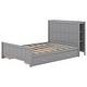 preview thumbnail 28 of 28, Full Storage Bed Frame with Headborad, Drawers, Storage Shelves