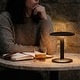 preview thumbnail 5 of 7, Brightech Zeno 7.2 in. Matte Black Industrial Dimmable and Color Adjustable Integrated LED Portable Rechargeable Table Desk Lamp