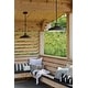 preview thumbnail 5 of 6, Hinkley Lighting Foundry Single Light 16" Wide Outdoor Pendant